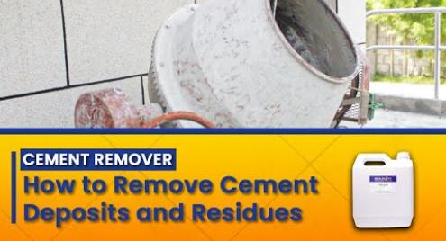 Embedded thumbnail for How to Remove Cement Deposits and Residues