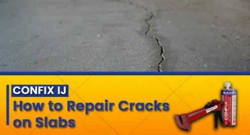 Embedded thumbnail for Confix IJ: How to Repair Cracks on Slabs