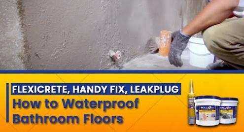 Embedded thumbnail for Flexicrete: How to Waterproof Shower Floors and Bathrooms