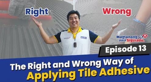 Embedded thumbnail for How to Apply Tile Adhesive and Set Tiles Properly [Make Your Tiles More Durable]