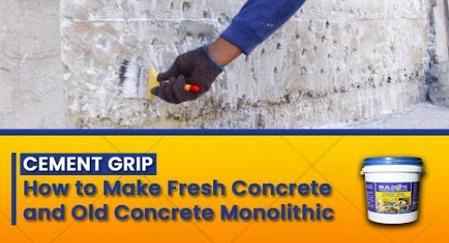 Embedded thumbnail for Cement Grip: Effectively Bond Old to New Concrete (The Secret to Concrete Repair)