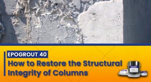 Embedded thumbnail for Epogrout 40: How to Repair Structural Damage on Concrete (Achieve 12,000 PSI)