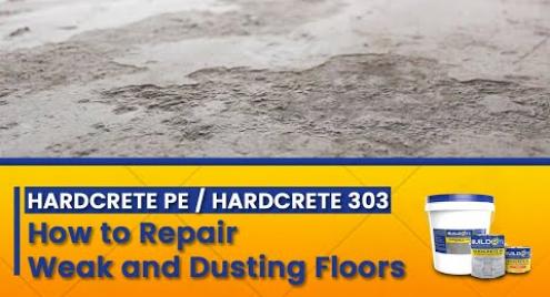 Embedded thumbnail for Hardcrete PE: How to Repair Weak and Dusting Floors