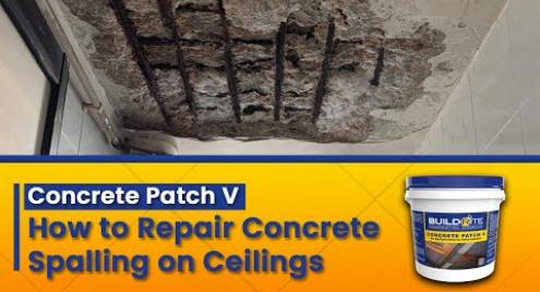 Embedded thumbnail for Concrete Patch V: How to Repair Concrete Spalling on Your Ceiling?